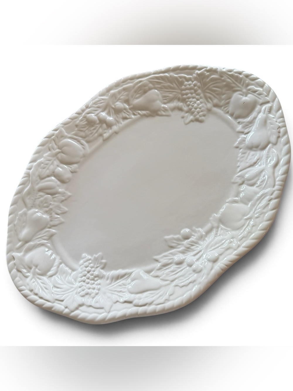 Vintage Tabletops Gallery Harvest / Nature Collection Oval Serving Platter